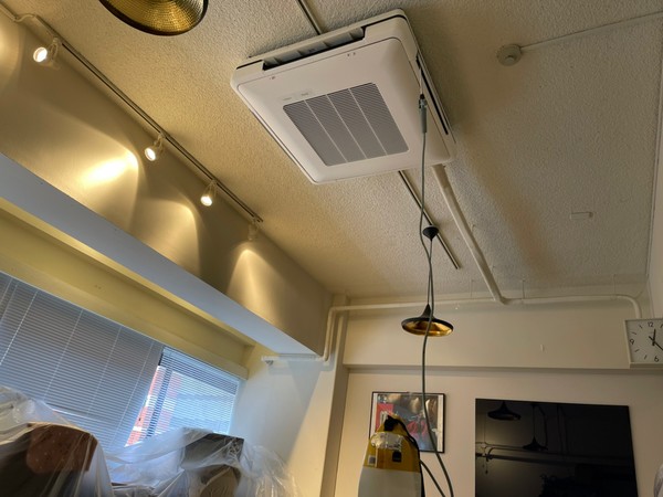 京都市左京区　業務用エアコン入替工事