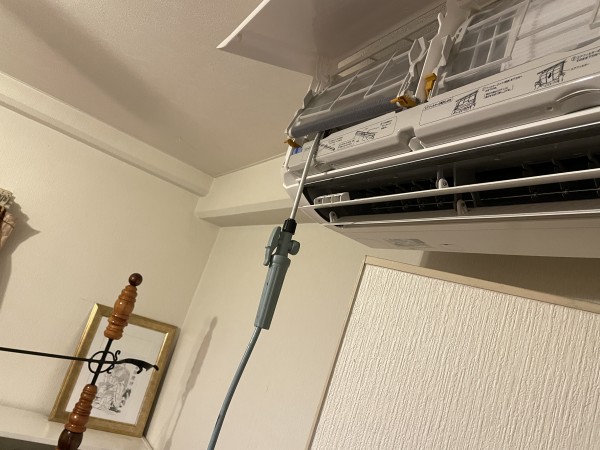 京都府　城陽市　エアコン工事（店舗様）