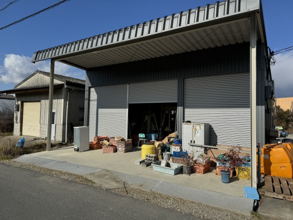 京都府久世郡　エアコン工事（農園）