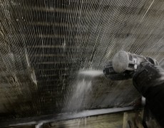 京都府宇治市　エアコン洗浄（工場）