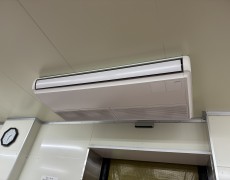 兵庫県神戸市　エアコン洗浄（工場）