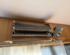 京都市左京区　エアコン修理（ご自宅）