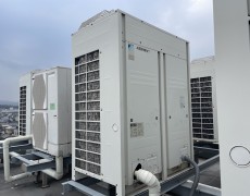 京都市伏見区　エアコン修理（事務所）